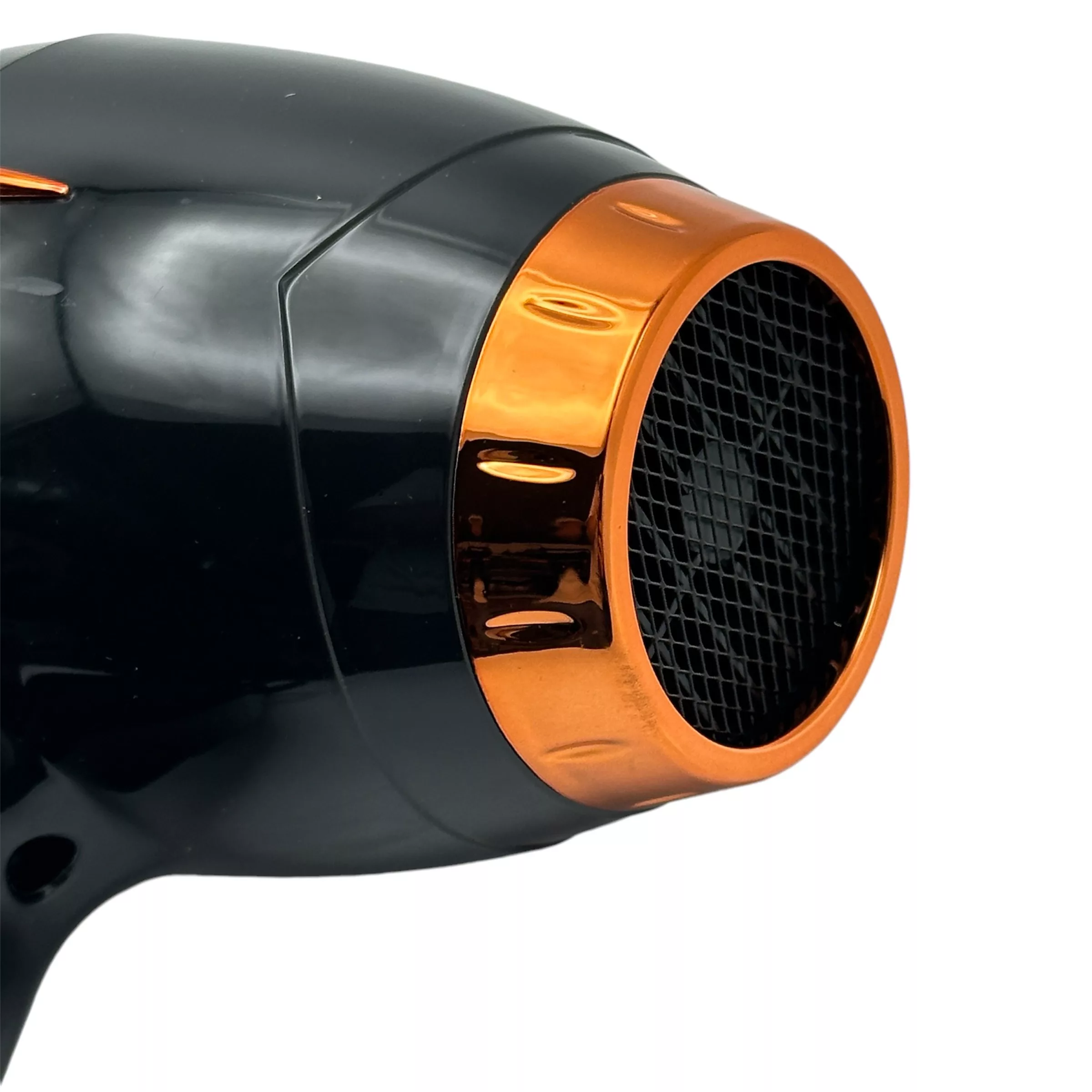 سشوار حرفه‌ای پرومکس مدل MA-8890، موتور AC با توان مصرفی 9000 وات، دارای قابلیت تعویض سری، عملکرد توربو، دارای متمرکزکننده، با حالت صاف‌کننده، وزن 650 گرم، تنظیم حرارت 2 حالته و کنترل سرعت 2 حالته، به همراه متمرکزکننده باریک