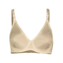 سوتین زنانه لین مدل فنردار کد 4680-741 رنگ کرم