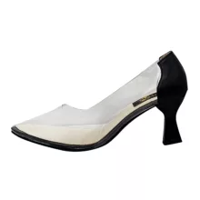 کفش زنانه سیی 1966 مدل طلقی شیشه ای پرنس کد 2338