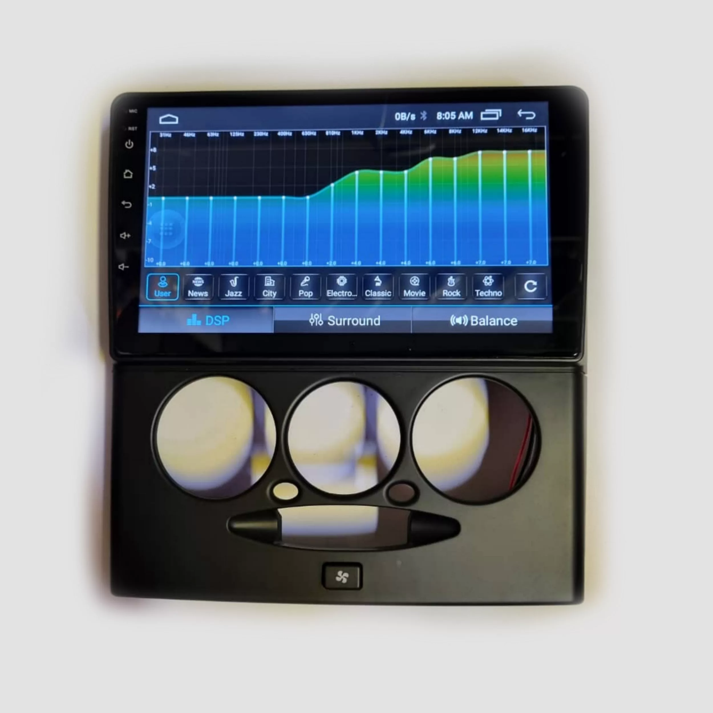 مانیتور خودرو راک مدل اندروید(4+64) مناسب برای پراید 131