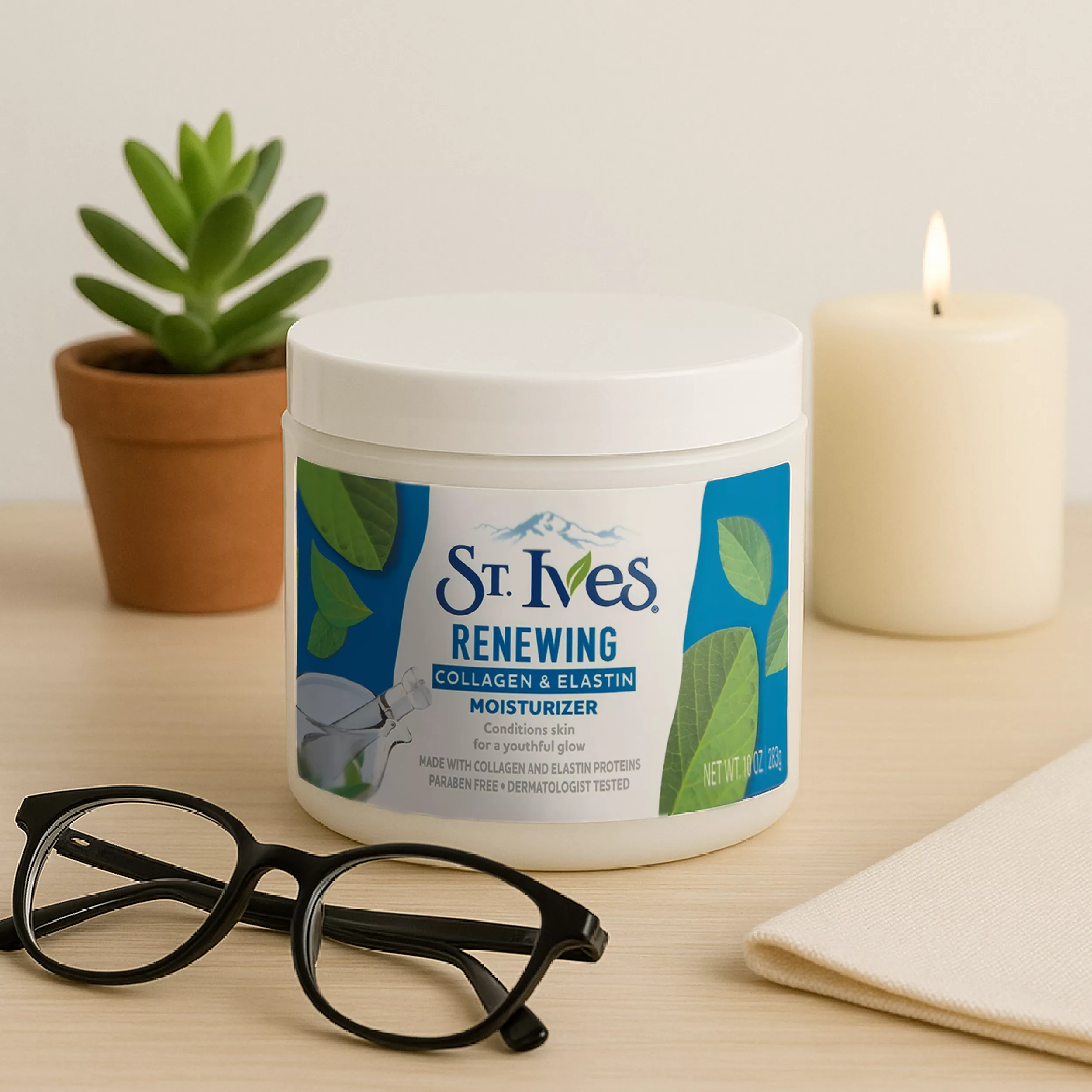 کرم آبرسان اس تی.ایوز مدل RENEWING حجم 300 میلیلیتر