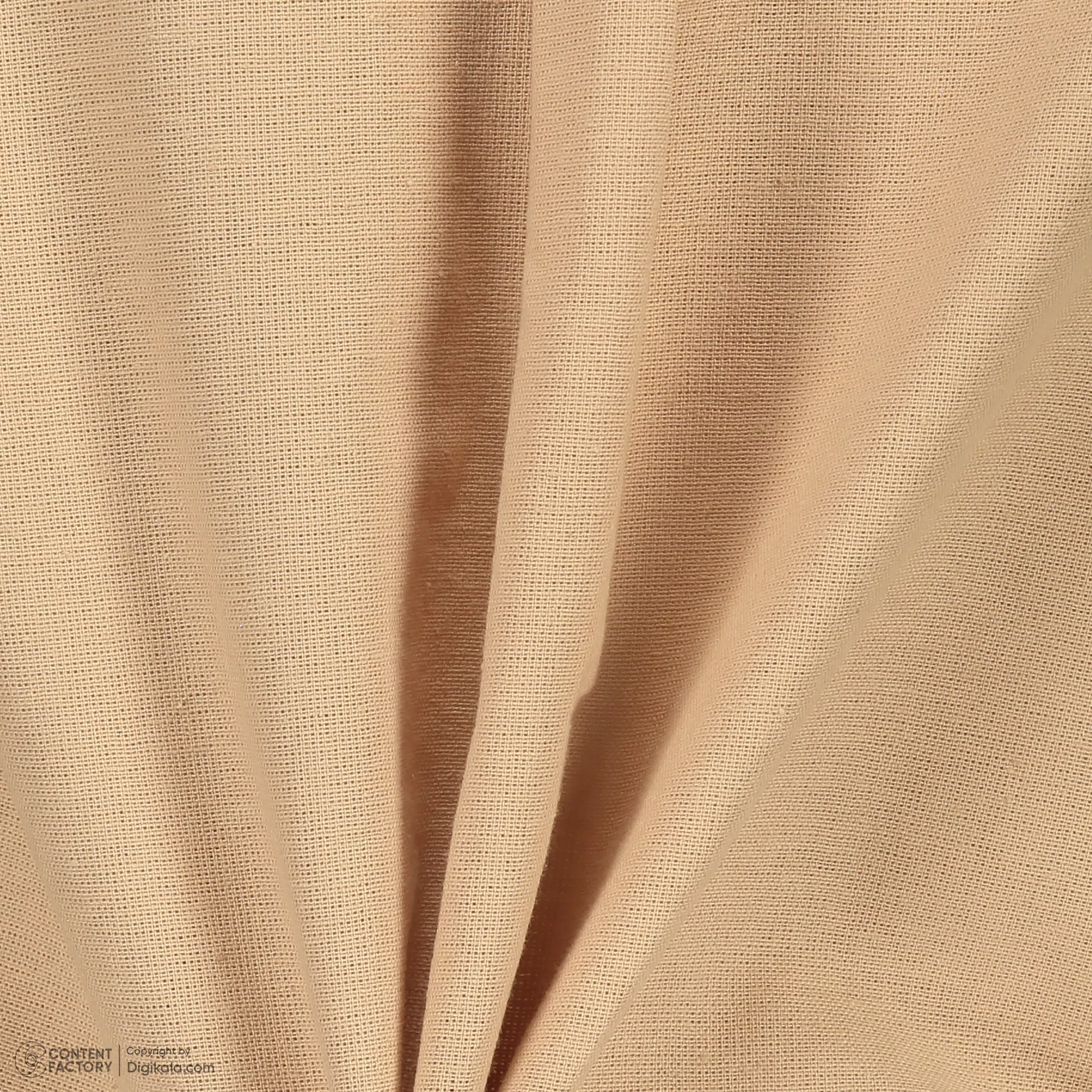 شومیز آستین بلند یقه برگردان زنانه برندس مدل Q04 رنگ کرم