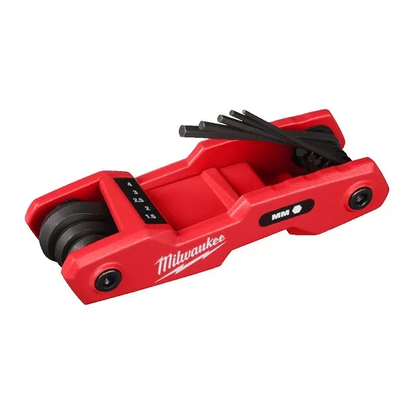 آچار آلن میلواکی مدل HEX METRIC مجموعه 8 عددی