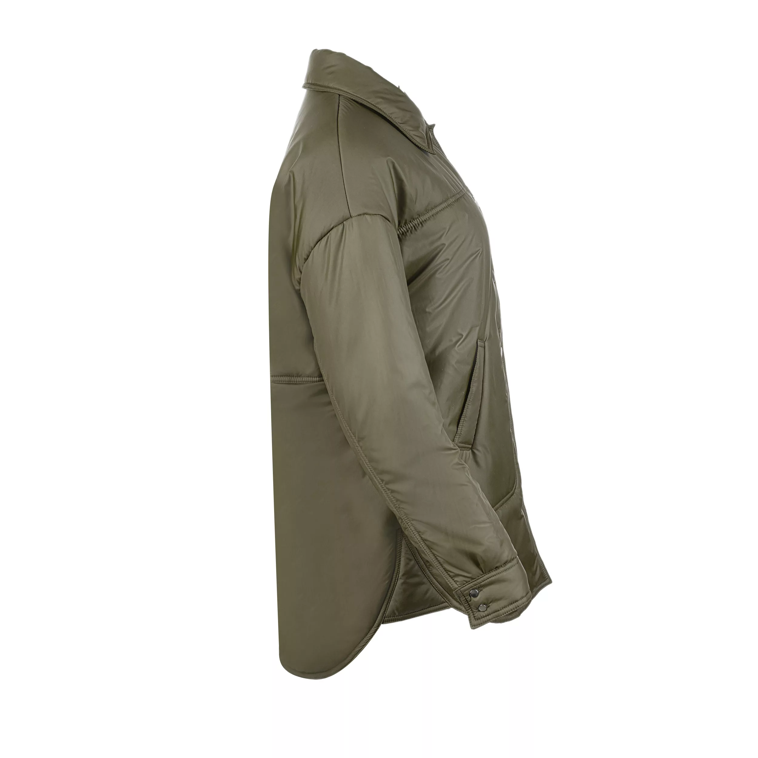 کاپشن زنانه سرژه مدل 219127 یشمی