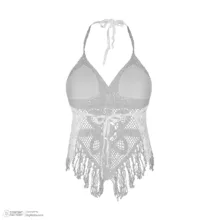 نیم تنه زنانه مدل MR007 رنگ سفید