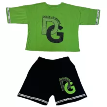 ست تی شرت و شلوارک زنانه مدل C3