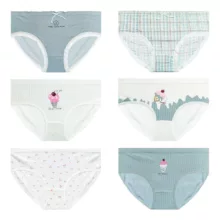 شورت زنانه مدل نخی عروسکی کد 202014 بسته 6 عددی