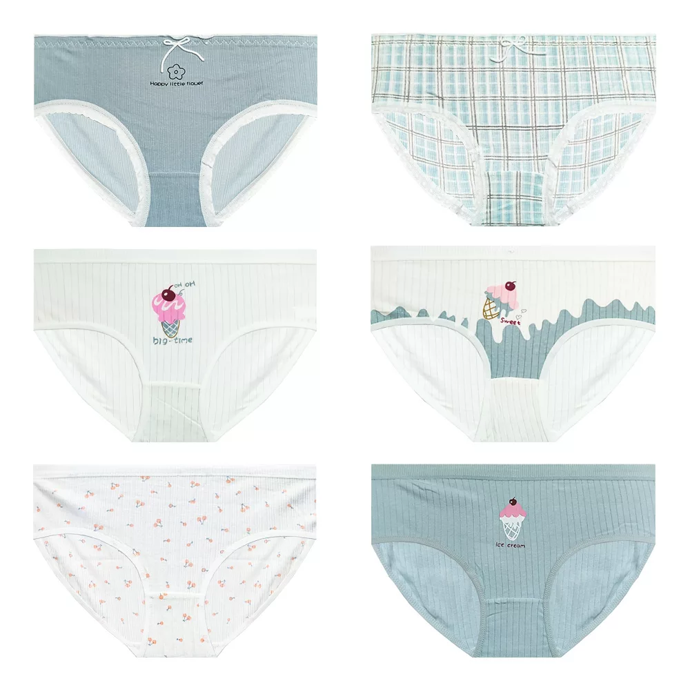 شورت زنانه مدل نخی عروسکی کد 202014 بسته 6 عددی