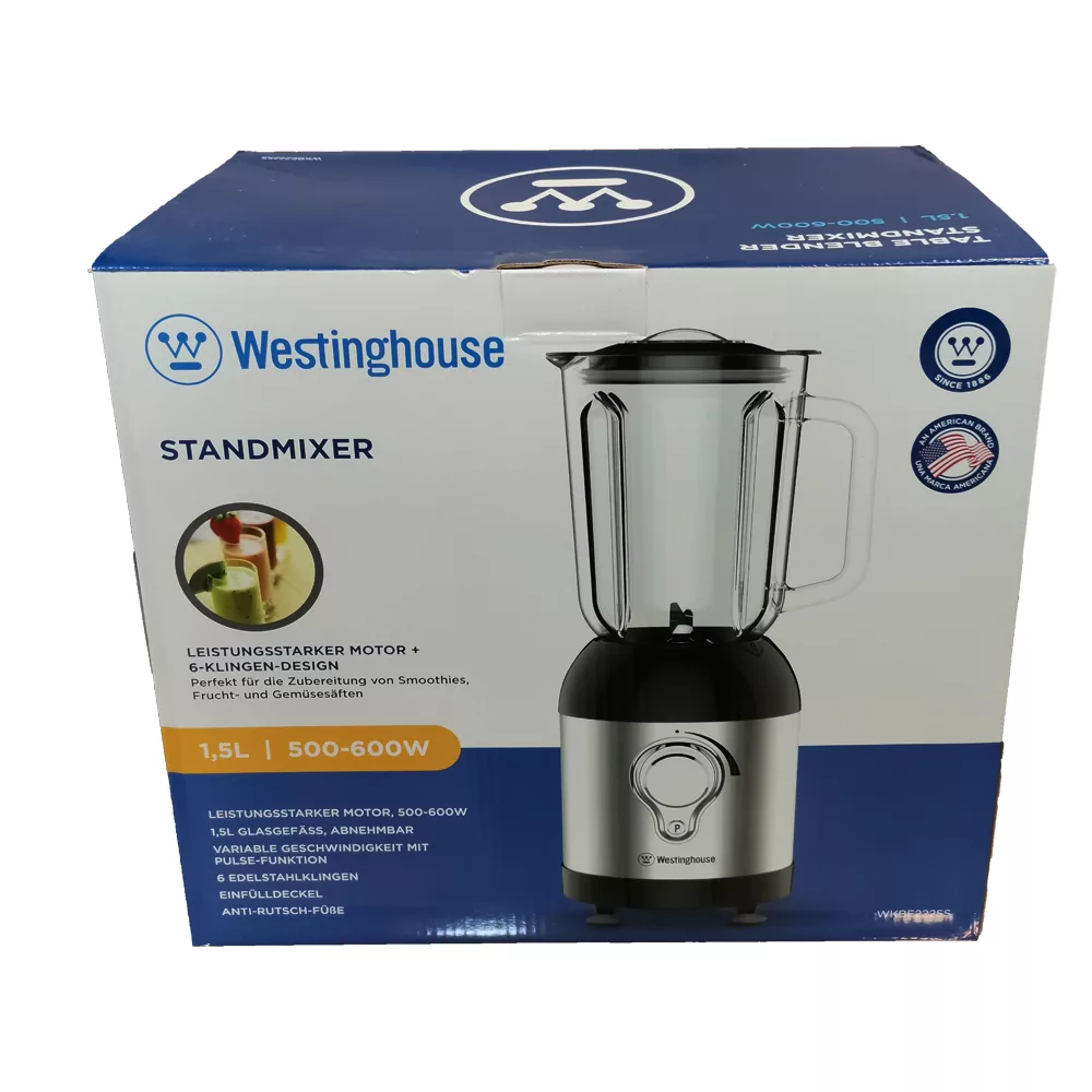 مخلوط کن 1.5 لیتری وستینگهاوس مدل wkbe222ss