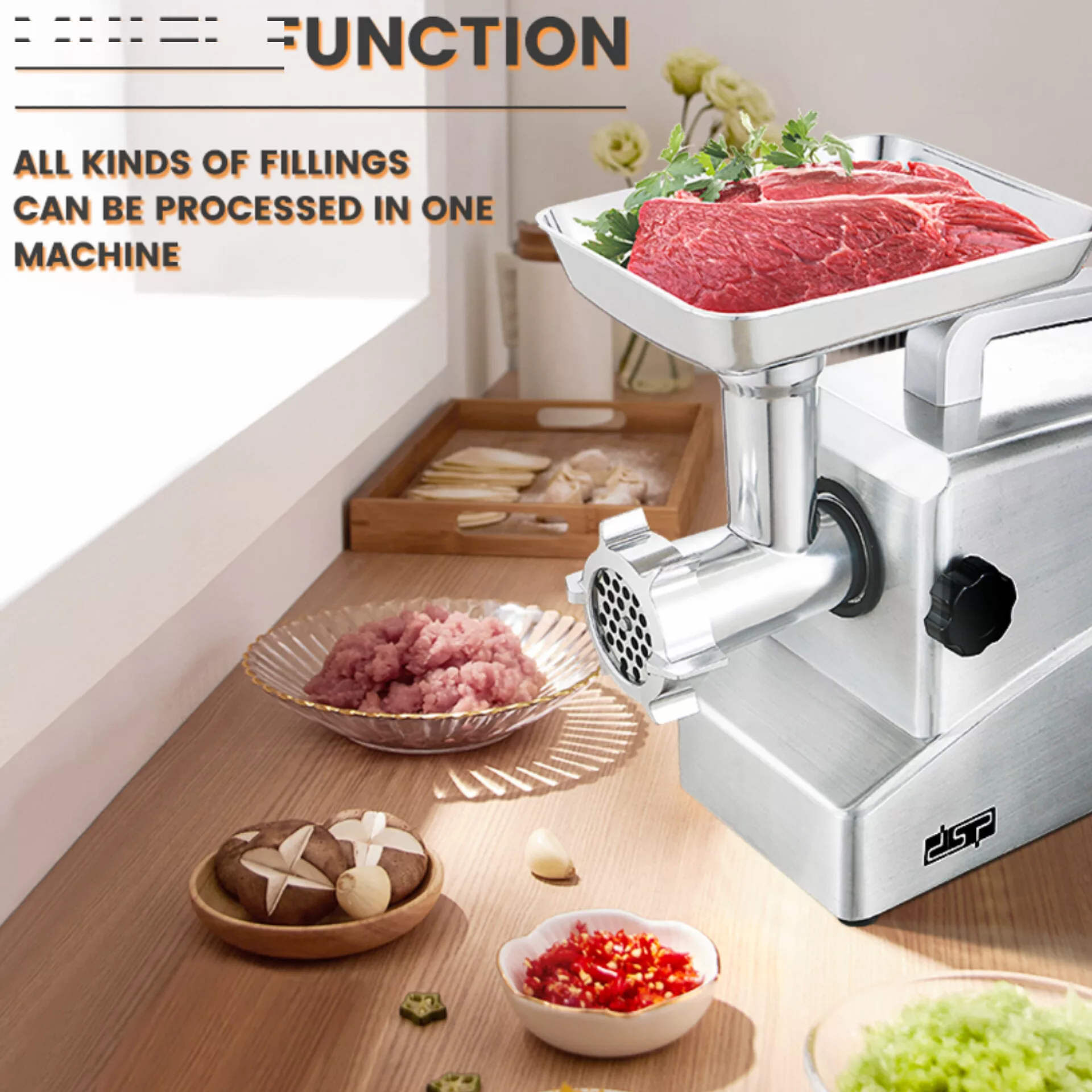 چرخ گوشت 2000 وات دی اس پی مدل KM5031