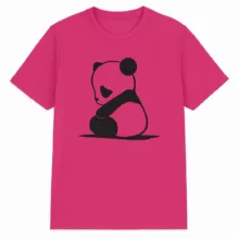 تی‌شرت آستین کوتاه زنانه مدل پاندا ۸۳۶۳