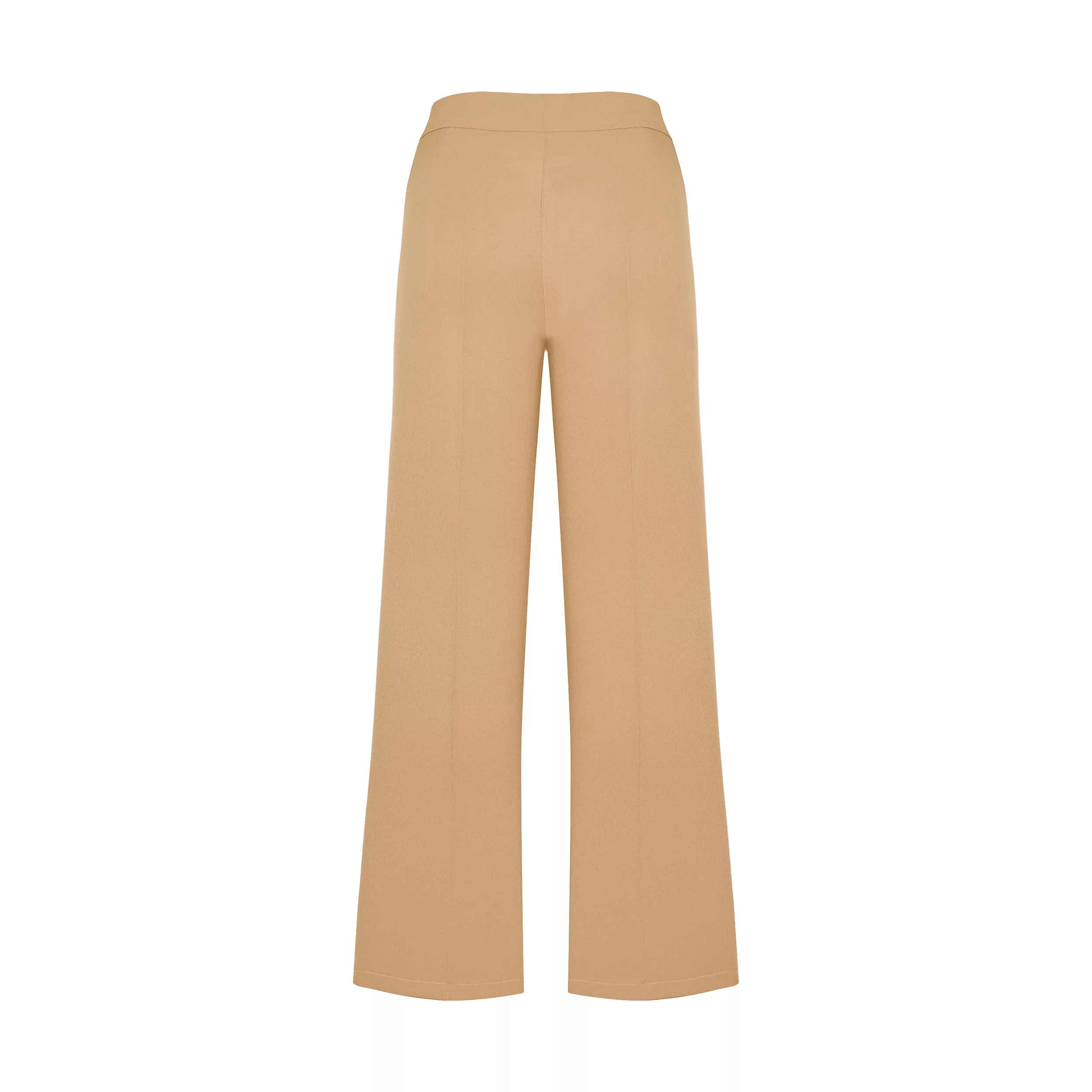 شلوار زنانه مدل  هاوین 318 نیم بگ مازراتی رنگ کرم