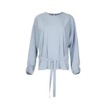 بلوز آستین بلند زنانه سرژه مدل 204648 رنگ آبی