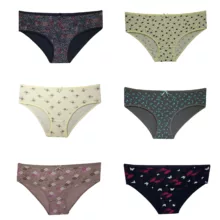 شورت زنانه مدل M-FER_7454 بسته 6 عددی