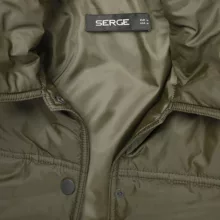 کاپشن زنانه سرژه مدل 219127 یشمی