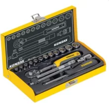 آچار بکس کنزاکس مدل 9417 شش گوش 1/4 مجموعه 17 عددی