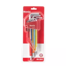 آچار آلن رونیکس مدل Rh-2042 بسته 9 عددی