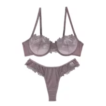 ست شورت و سوتین زنانه ژینا کد 2010 رنگ کرم