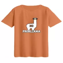 تی‌شرت  اورسایز آستین کوتاه زنانه مدل باکسی طرح لاما عینکی رنگ گلبهی