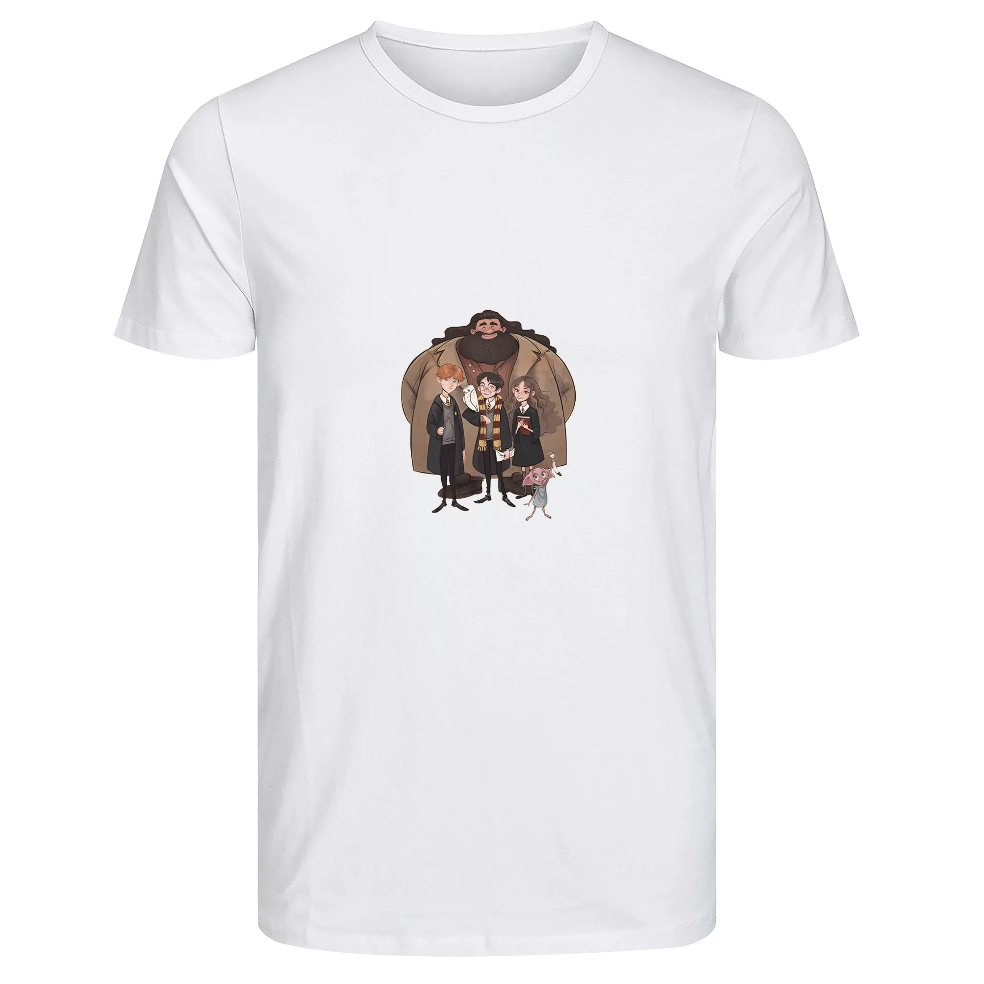 تی‌شرت آستین کوتاه زنانه مدل هری پاتر رنگ سفید