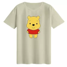 تی‌شرت لانگ آستین کوتاه زنانه مدل پو کد2 رنگ کرم