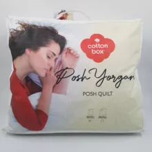 لحاف کاتن باکس مدل Posh T.K تک نفره سایز 155x215 سانتی متر