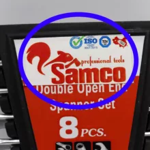 آچار تخت سامکو مدل پلکانی کد YP-PELEKANI-06-22MM  مجموعه 8 عددی