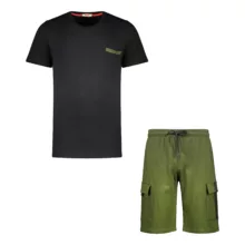 ست تی شرت و شلوارک مردانه مادر مدل Neon رنگ سبز