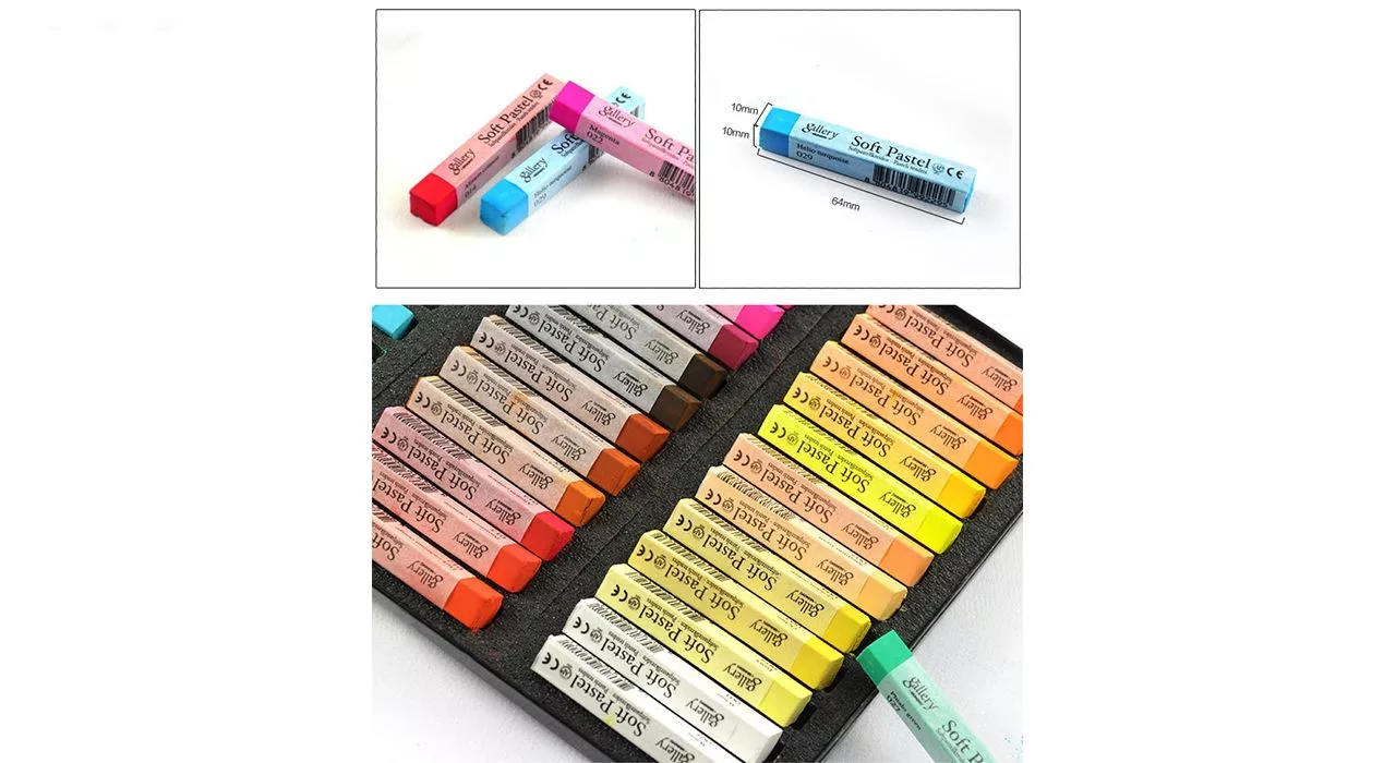 پاستل گچی 36 رنگ وایلدتولیپ سری Gallery کد MPV-36