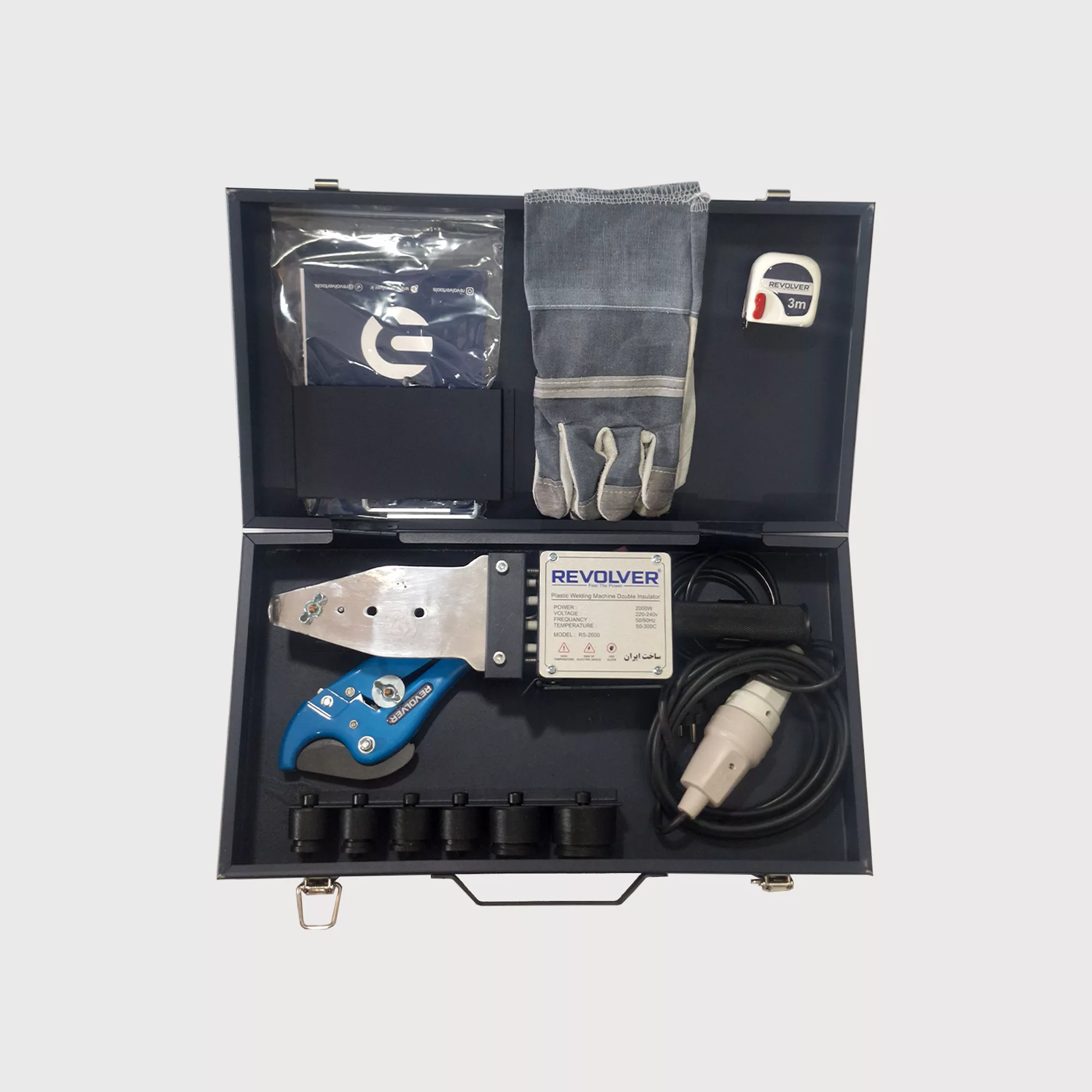 اتو لوله سبز ریولور مدل RS-2000k