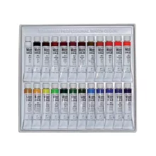 آبرنگ 24 رنگ شین هان مدل حرفه ای تیوپی کد sh112s