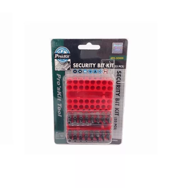 مجموعه 33 عددی پیچ گوشتی پروسکیت مدل 8PK-SD009