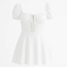 پیراهن یقه دکلته زنانه مدل Ela