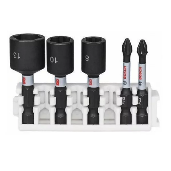 رابط سری پیچ گوشتی بوش مدل Impact Control بسته 5 عددی