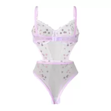 لباس خواب زنانه نوشه پوش مدل توری