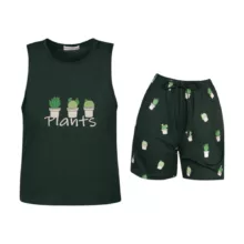 ست تاپ و شلوارک زنانه مدل SABA-3348