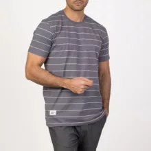 تی شرت آستین کوتاه مردانه باینت مدل 767-5 رنگ طوسی