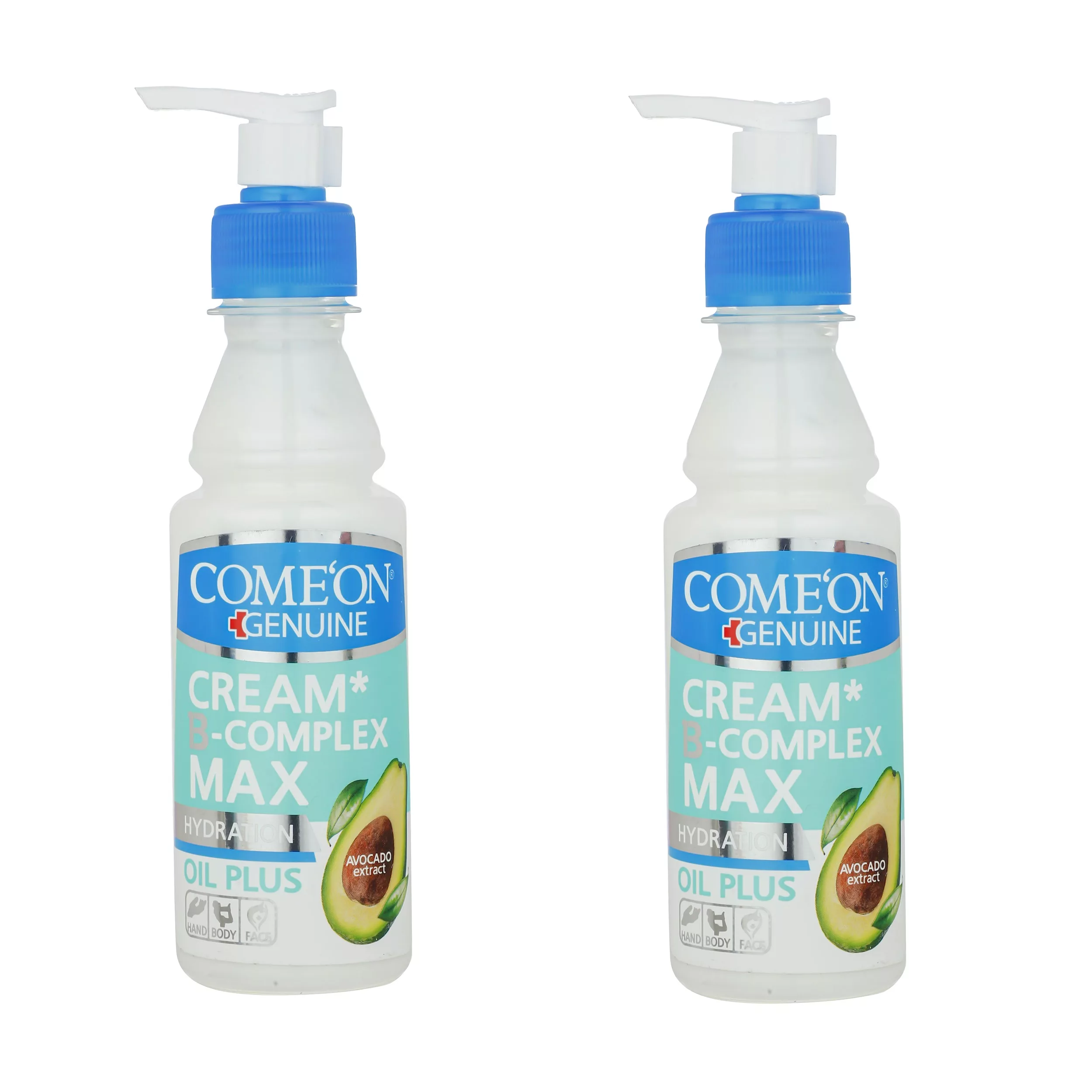 کرم مرطوب کننده کامان مدل آووکادو حجم 215 میلی لیتر مجموعه 2 عددی