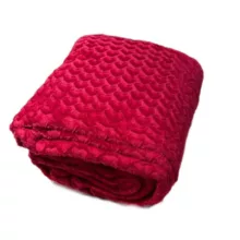 پتو یک نفره گلبافت مدل قلبی  سایز 200×150 سانتی‌متر