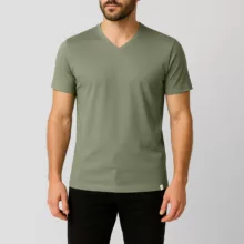 تی شرت آستین کوتاه مردانه باینت مدل 2261798 رنگ سبز