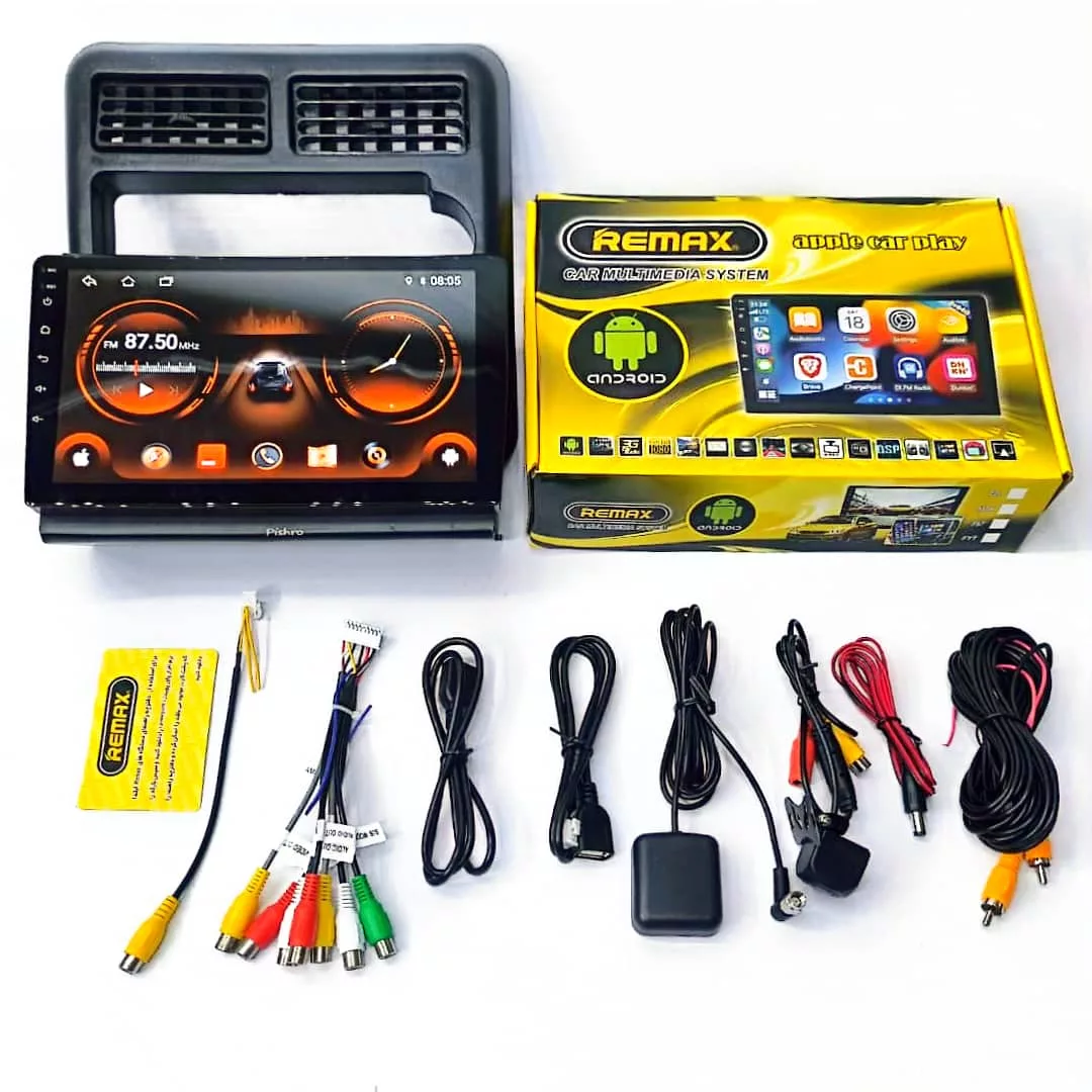 مانیتور خودرو ریمکس مدل اندروید مناسب برای پراید صبا داشبورد قدیم