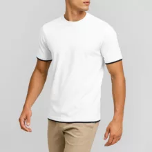 تی شرت آستین کوتاه مردانه رانژ مدل 25RA05D20M-2712-01