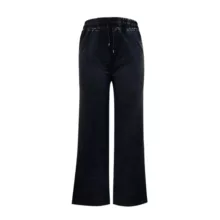 شلوار جین زنانه مدل نیم بگ کد sol