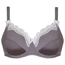 سوتین زنانه لین مدل فنردار کد 4680-608 رنگ بنفش