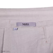 شلوار آزاد زنانه نیزل مدل 638 رنگ کرم