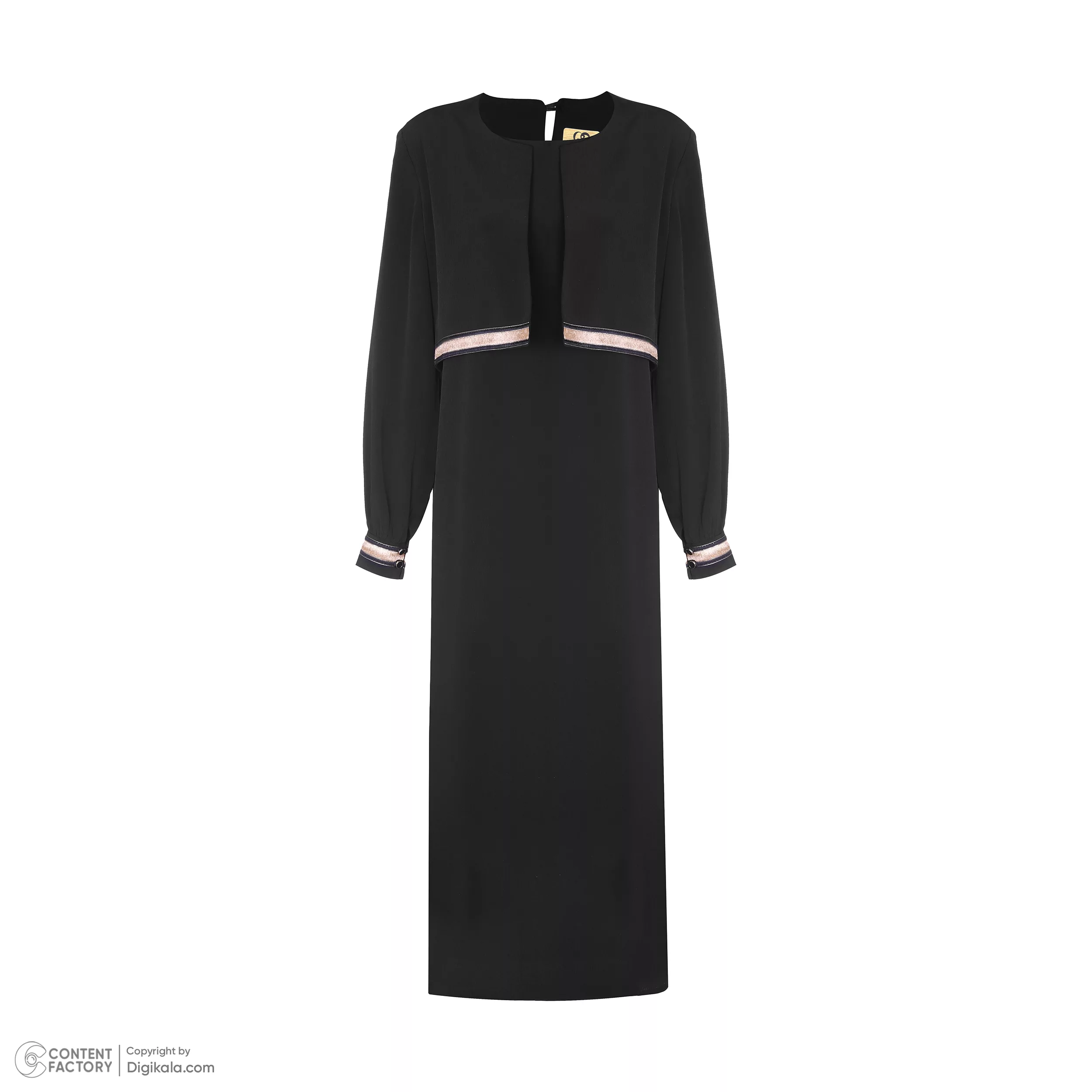 پیراهن یقه گرد زنانه رئوف گالری مدل RG04