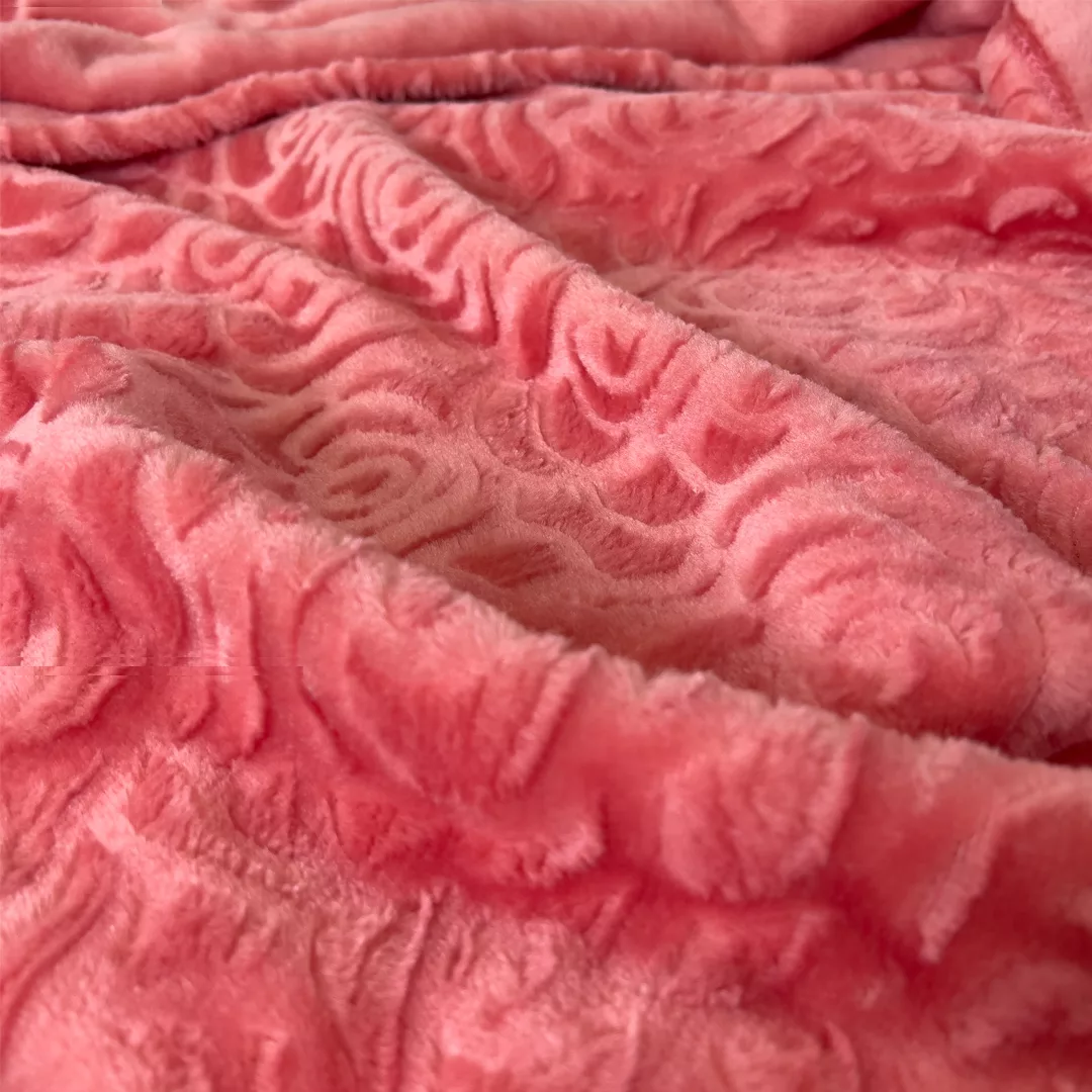 پتو مسافرتی گلبافت مدل ژله ای طرح 350 سایز 220x160 سانتی متر