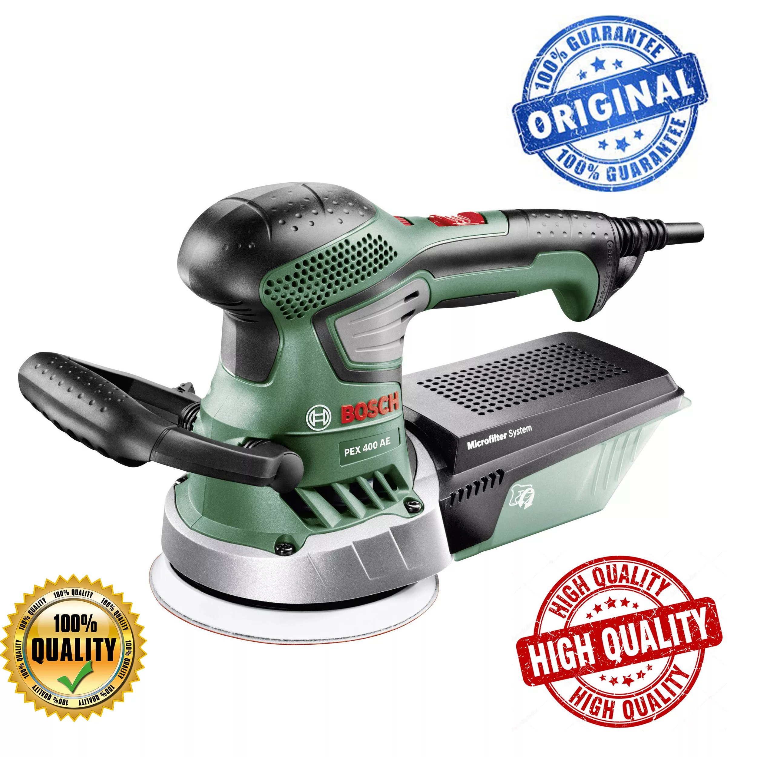 دستگاه سنباده زن بوش مدل PEX 400 AE + 30 Extra