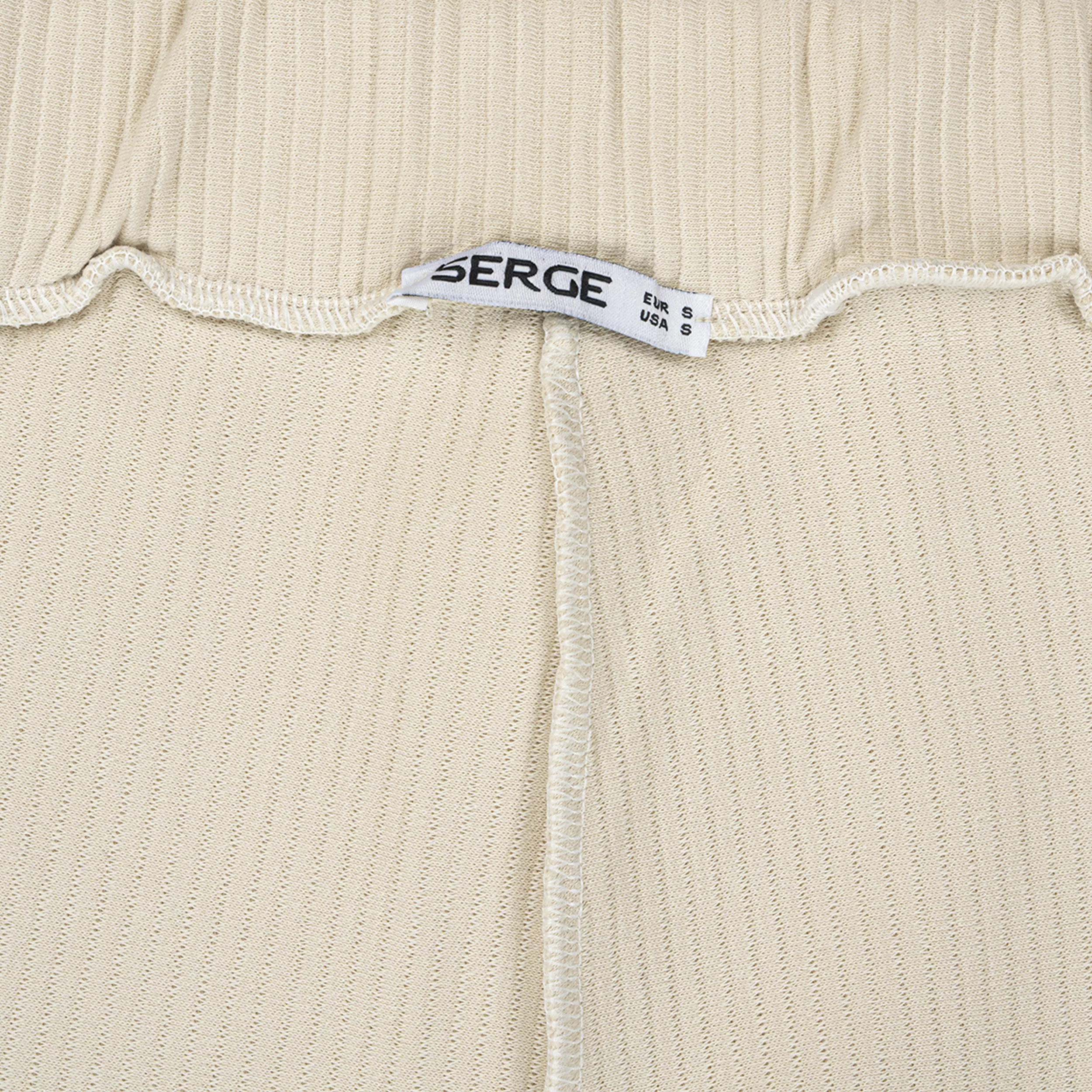 شلوار زنانه سرژه مدل 241122 رنگ کرم