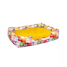 جای خواب سگ و گربه نیناپت مدل وی آی پی یو طرح گربه ها